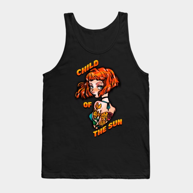 Child of the sun Tank Top by AmurArt